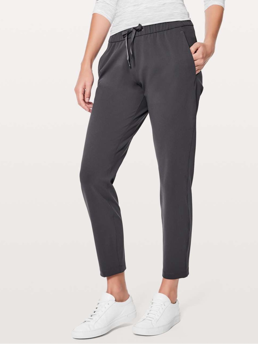 Lululemon On The Fly Pant 28” Full-On Luxtreme Dark Shadow